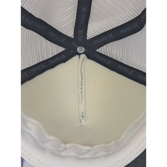 Hurley Women's Icon Trucker Hat Cap (Black Heather Hawaiian Floral) - Picture 7 of 8